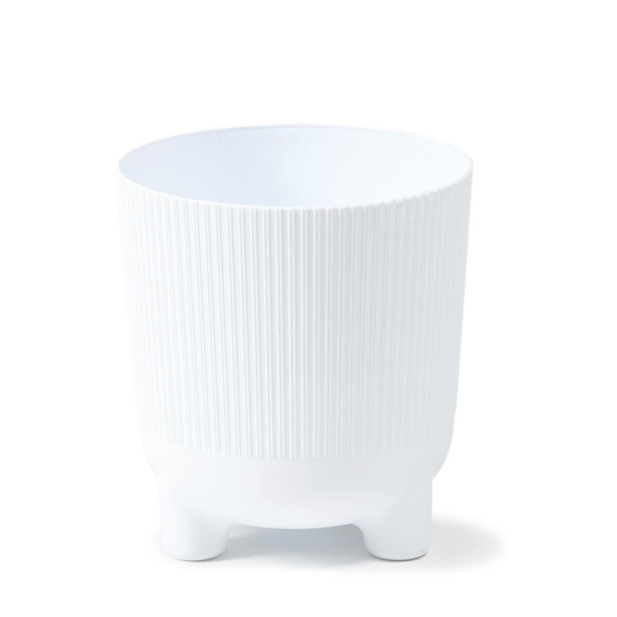 Coprivaso vaso per piante Coubi cono, altezza 16,5 cm, colore: trasparente