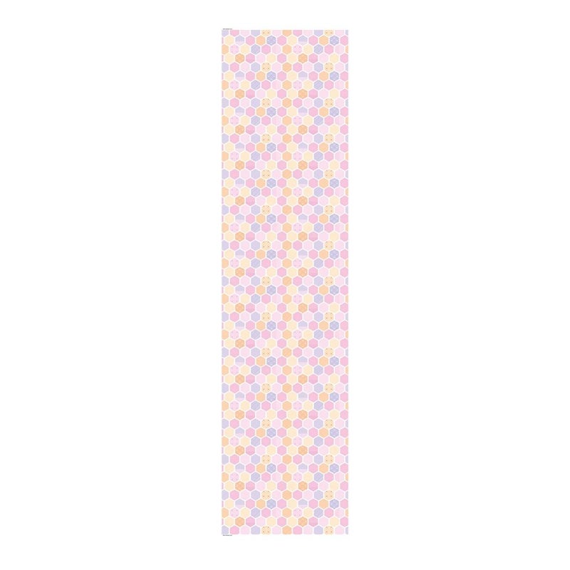 Pannello mdf decoro grafiche alveare rosa L 120 x H 60 cm Sp 19 mm multicolore