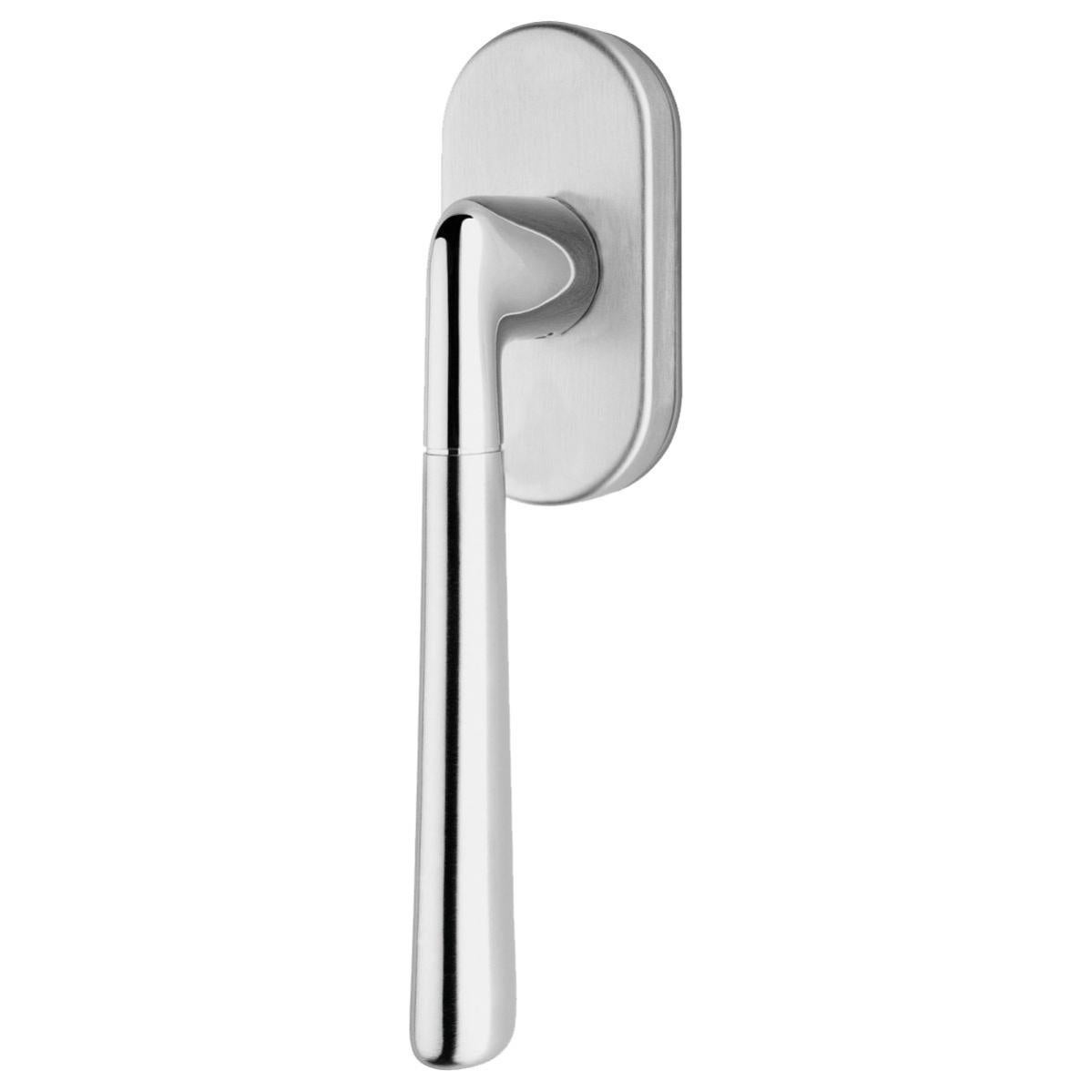Blocco Finestra In Ottone Antico – Gancio E 2 Teste Di Chiusura, 17 Cm – Per Porte E Finestre – Adatto A Casa, Ufficio E Supermercato