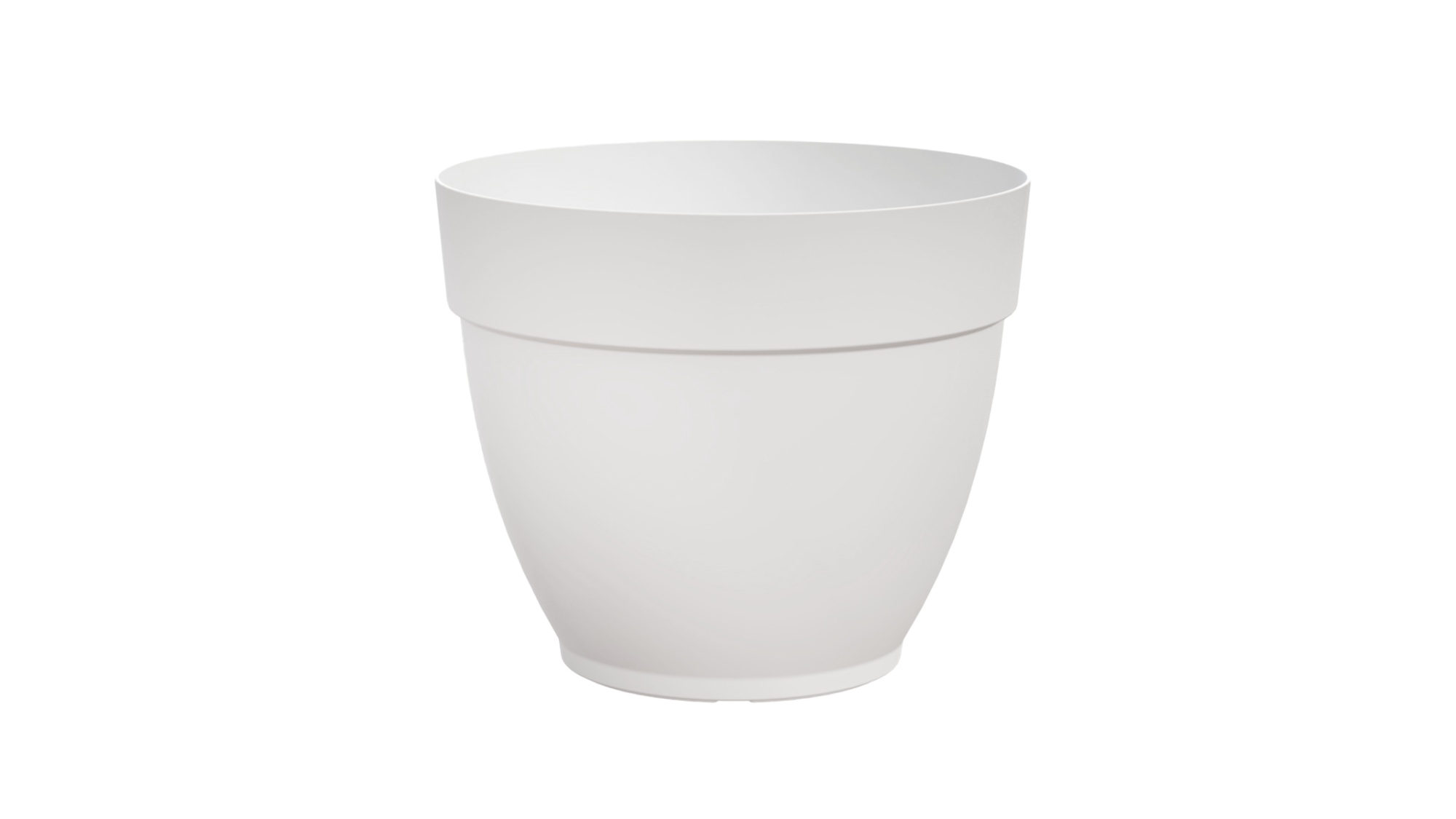 Urbi Vaso Alto Quadrato 4 Litri In Plastica – Colore Antracite, Dimensioni 14x14x26.5 Cm, Set 2-in-1 Con Vaso Interno Rimovibile