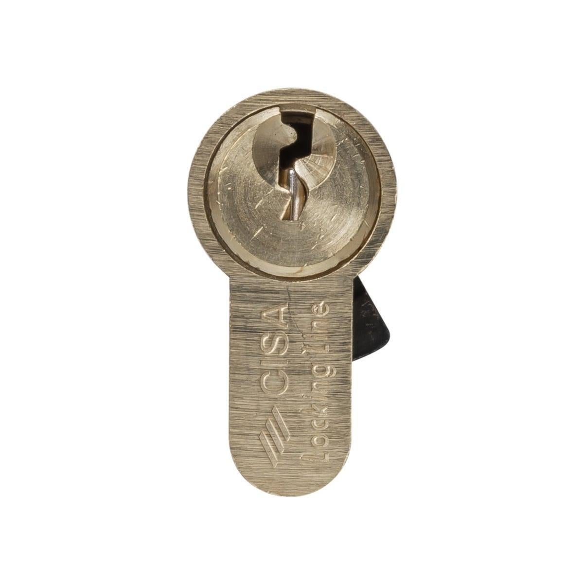 CISA 10G30006012, Cilindro Europeo C2000, Ottone Nichelato, 27/33 Mm - 14