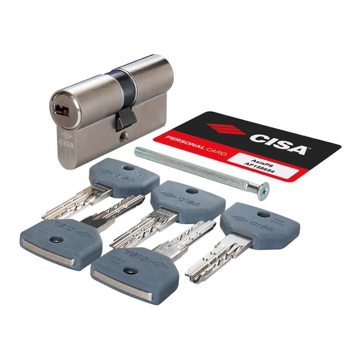 CERRADURA EMB. C.MET. M.46215.30 MM CISA