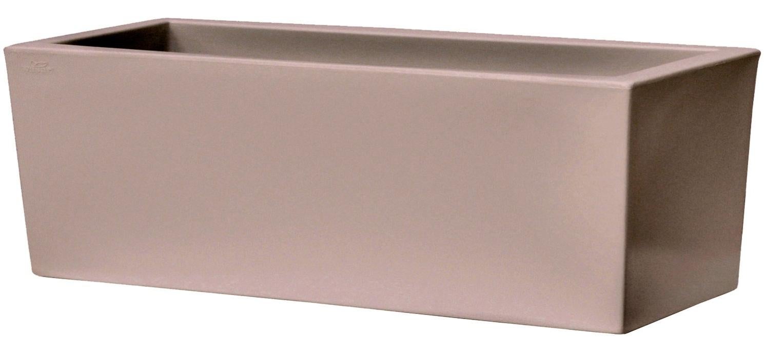 Fioriera Opera Cloe STEFANPLAST In Polipropilene Tortora H 17 Cm L 50 X P 18 Cm 83683580