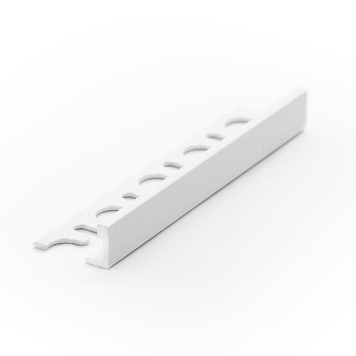 Terminali Per Profilo Piastrelle In Alluminio Anodizzato Bianco - 5 Pezzi, 10mm, Protezione Bordi - Foto 9
