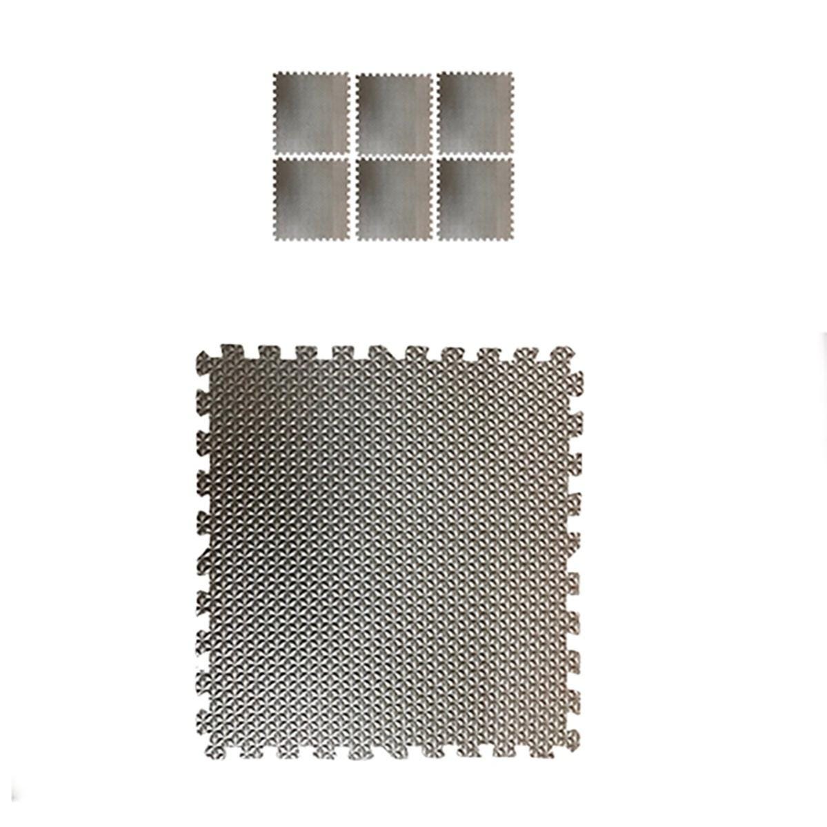 Tappetino antivibrazione in peva 620 x 620 mm, 6 pezzi