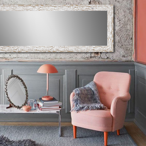 Specchio da parete lungo 180 x 72 x 4 cm, Specchio grande, Specchio  camera da letto, Specchio shabby chic, Specchio parete lungo