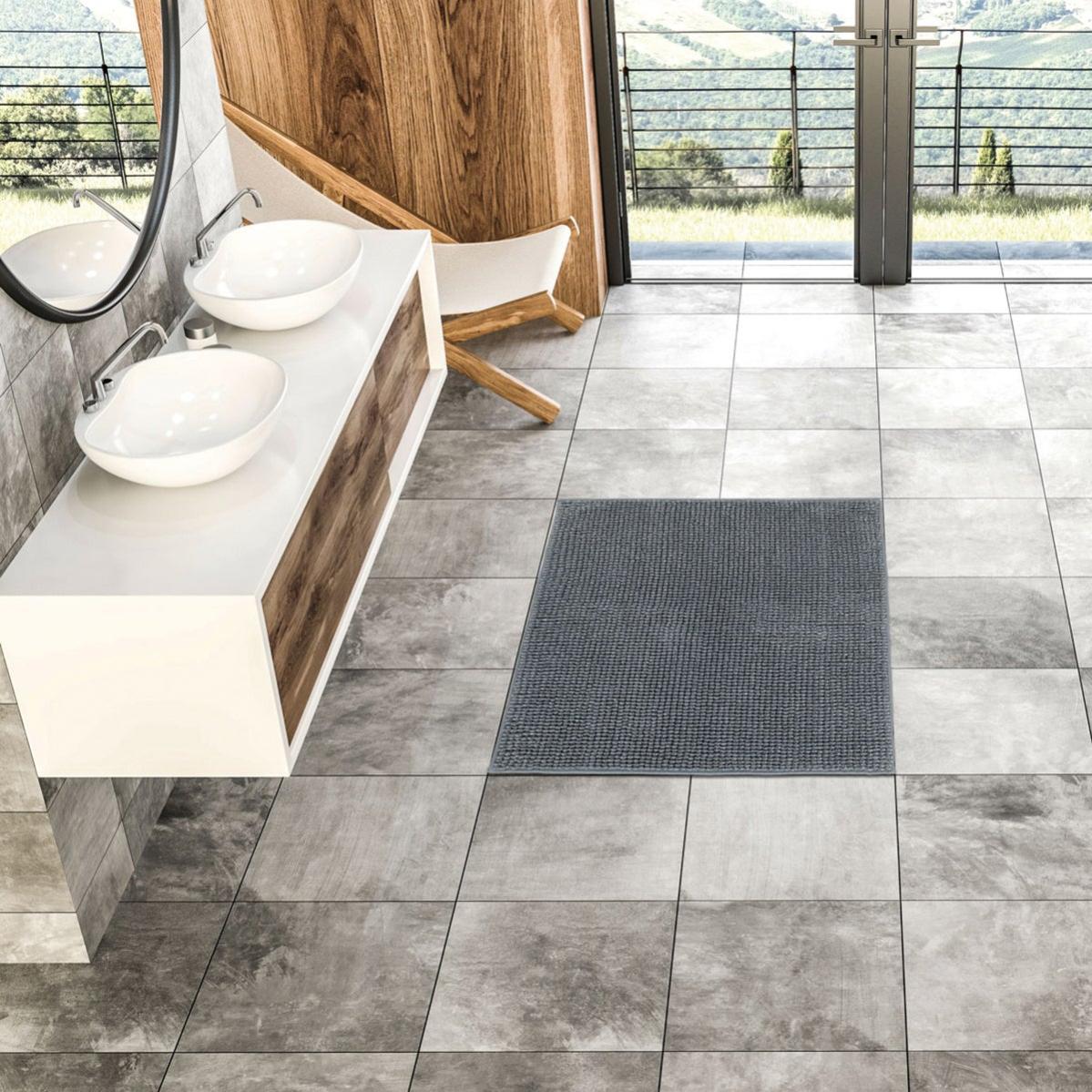 Federa Rettangolare In Cotone 50x75 Cm – Soleil D'Ocre, Colore Antracite/Grigio, 57 Fili - 3