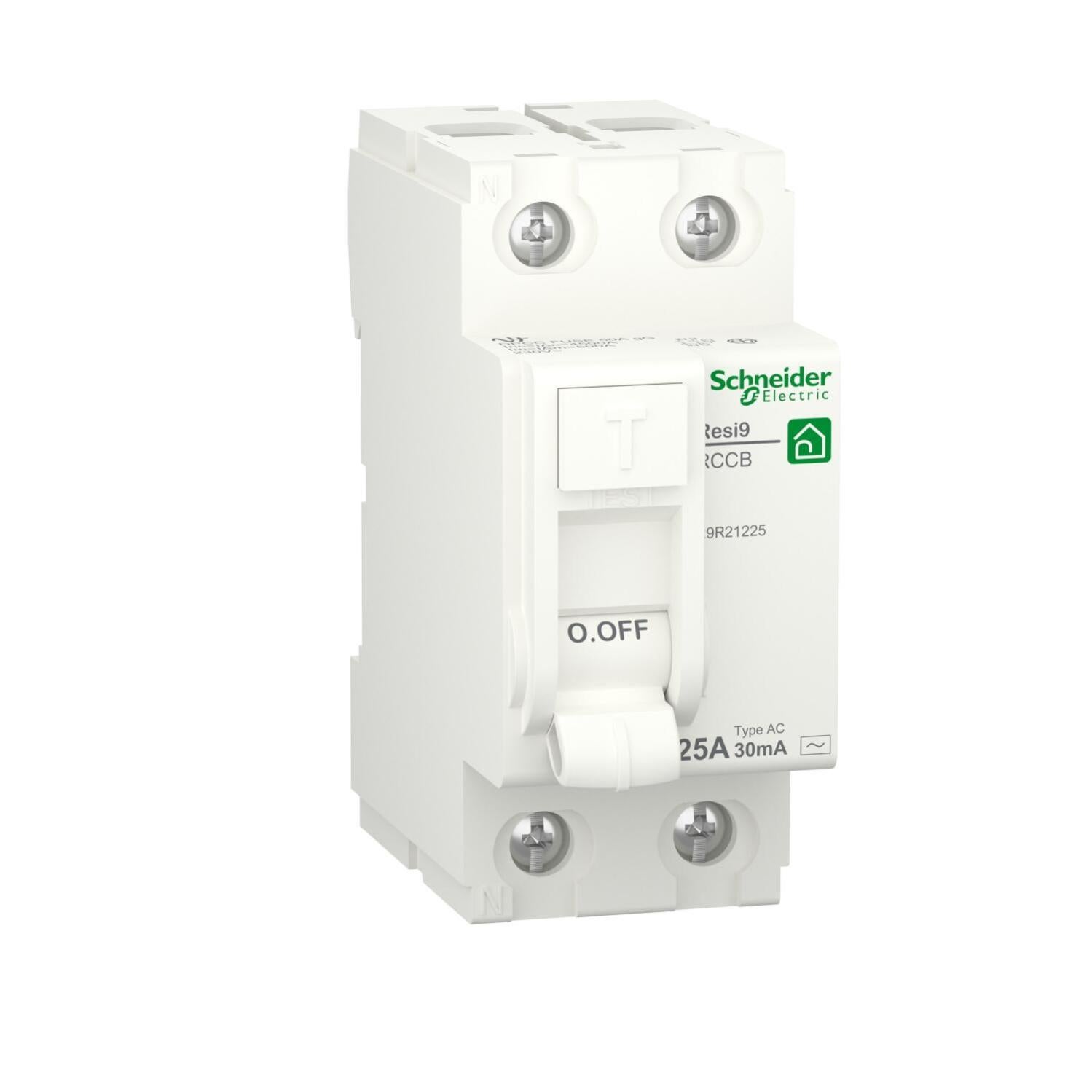 Gloca FI/LS-Schalter 1P+N 25A 30mA – Differenzschutz Für Sicherungskasten, 220V, 4.5KA