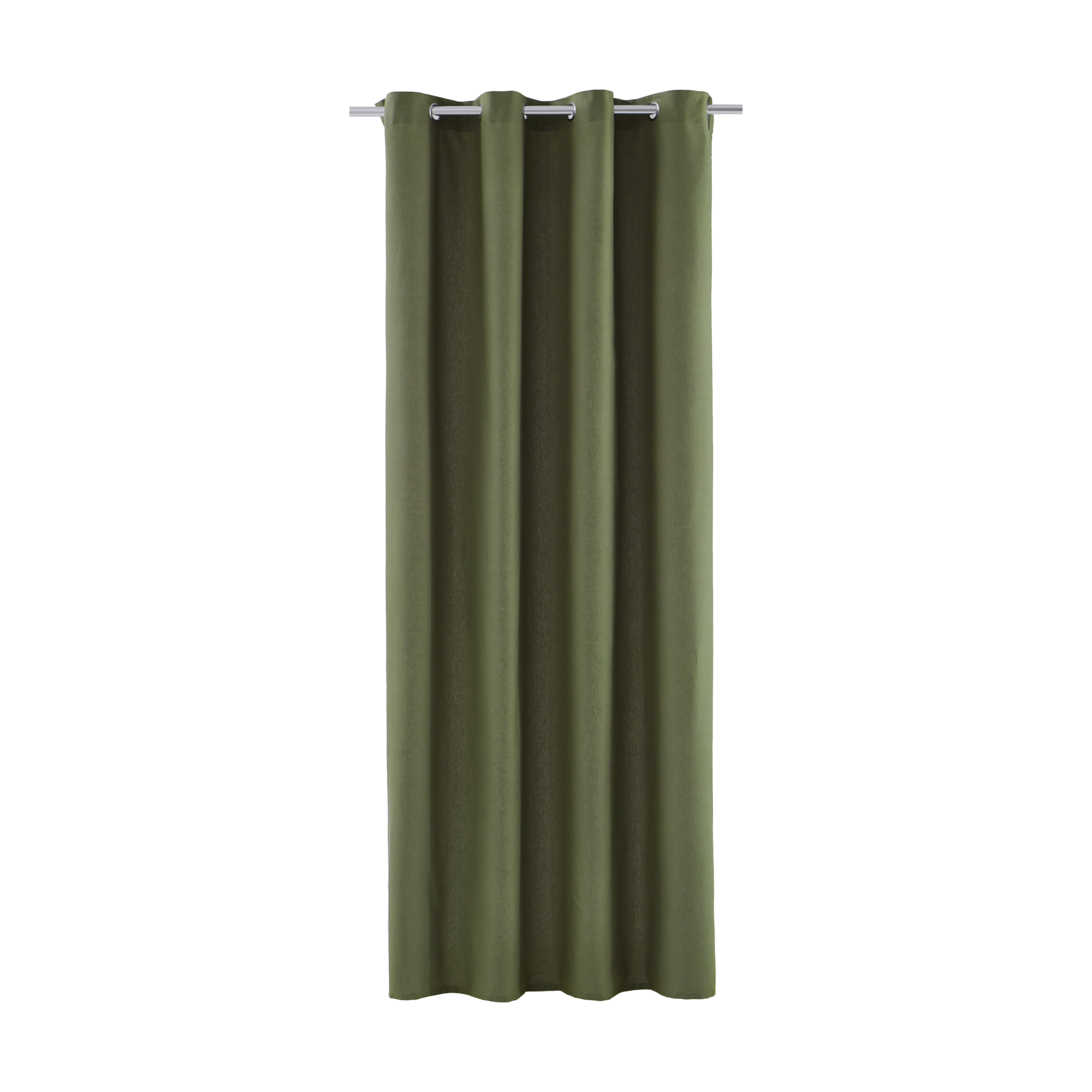 Linea Oro Tenda A Pannello Singolo Semitrasparente – Verde, Cm 140x280, Tessuto Di Alta Qualità, Per Soggiorno O Camera