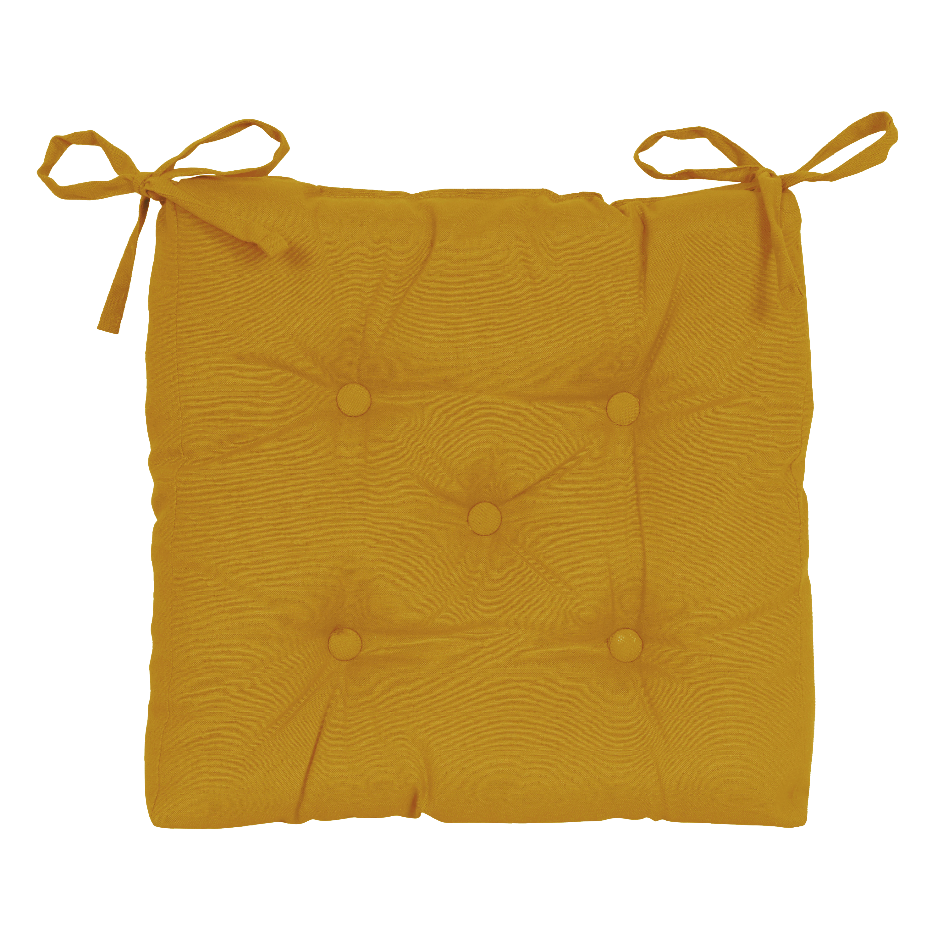 Cuscino per sedia Luck INSPIRE arancione 40 x 40 x Sp 6 cm