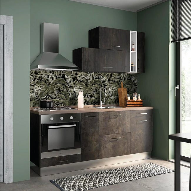Pannello decorativo della cucina in alluminio L 60 x H 58 cm