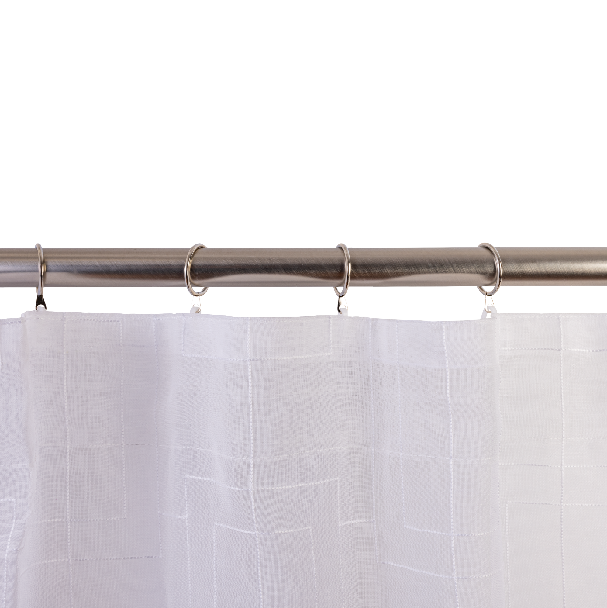 Bestlivings Tende Opache 2 Pezzi, 140x145 Cm Cadauna, Colore Bianco, Con Nastro Universale Per Bastone E Binario, Privacy E Luce Morbida