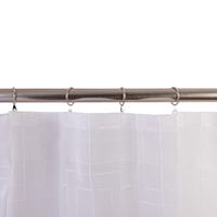 Bestlivings Tende Opache 2 Pezzi, 140x145 Cm Cadauna, Colore Bianco, Con Nastro Universale Per Bastone E Binario, Privacy E Luce Morbida