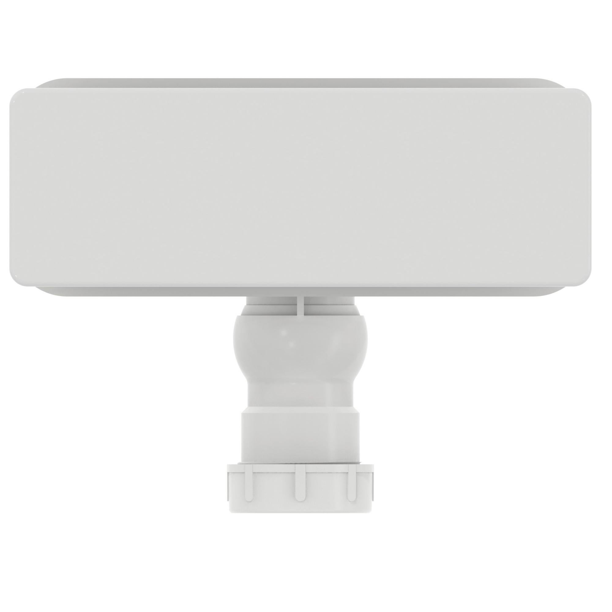BuyLando - Piletta di scarico 90 mm - foro di scarico con sifone sifone