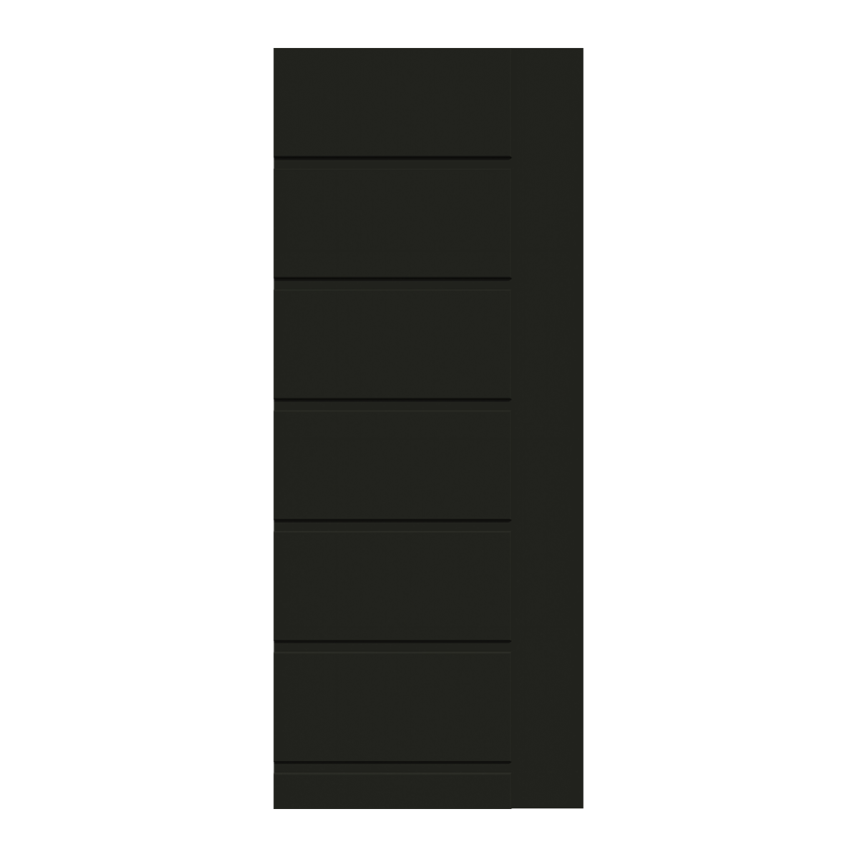 Porta Conto DAG Style Toscana | In PVC Nero | 21.7x12x0.8 Cm | Design Minimal - Foto 4