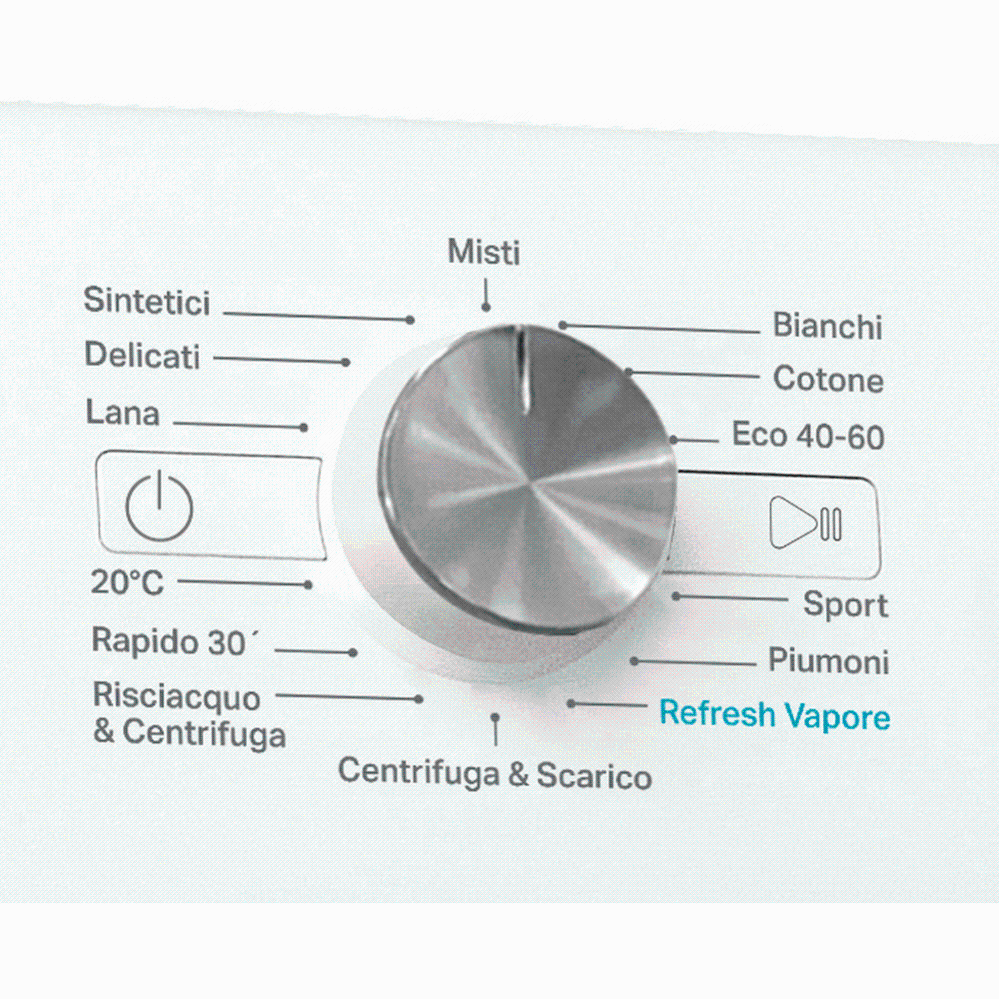 Whirlpool FSCR12434 lavatrice carica frontale 12 Kg 1400 giri classe A colore bianco