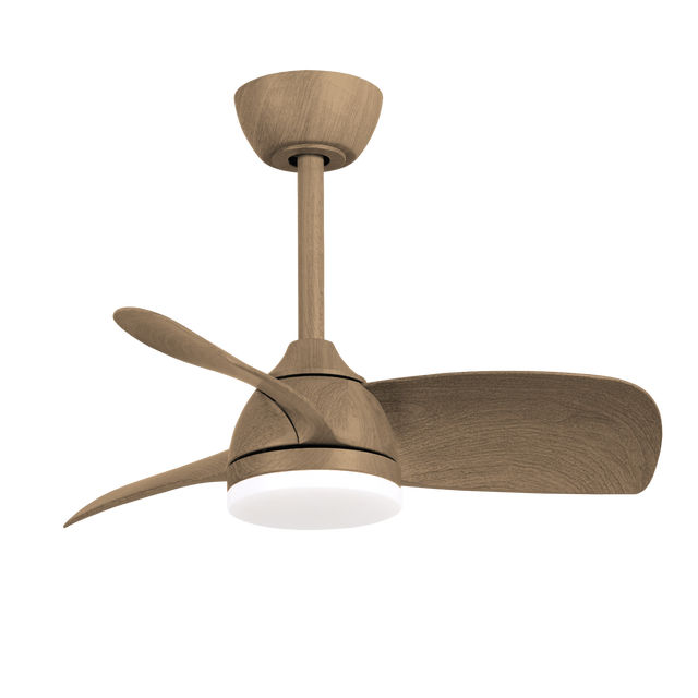 Ventilatore da soffitto in legno con LED con telecomando - Levant 52