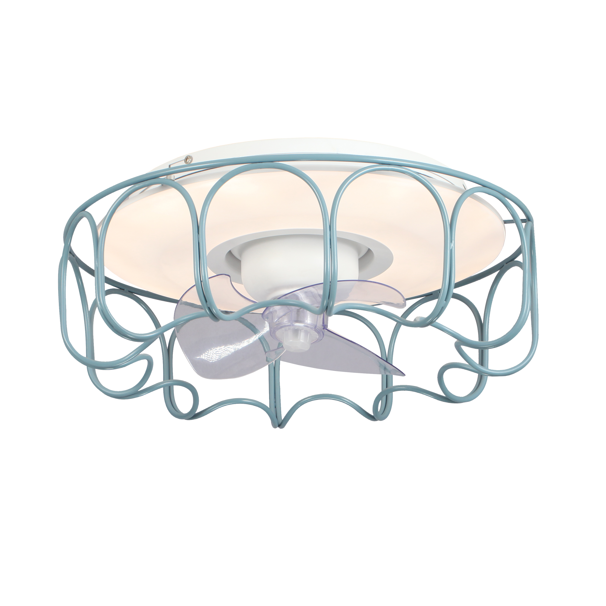 Ventilatore da soffitto Aguilon DC bianco 3 pale senza luce | Leroy Merlin