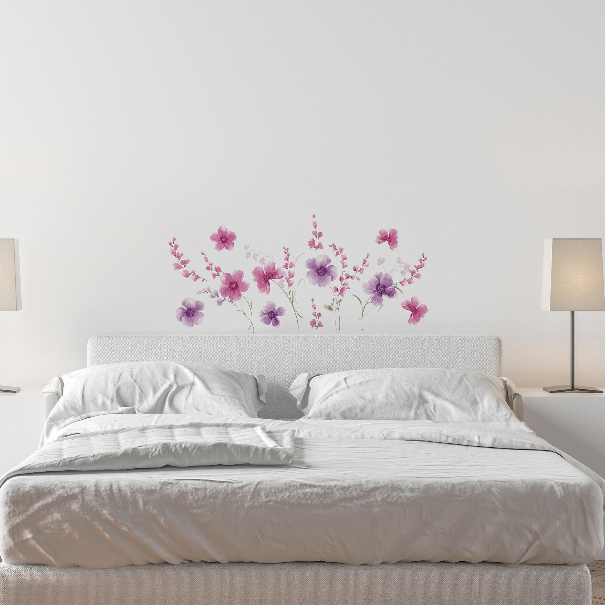 Sticker Fiori 47x67 cm Multicolore