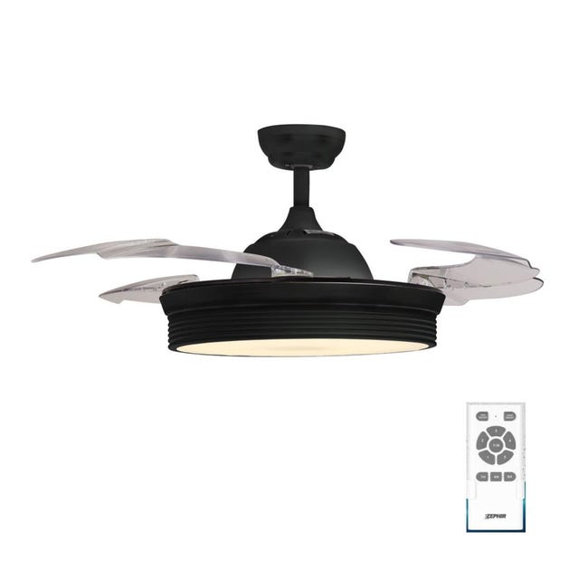 Ventilatore Da Soffitto In Vetro Reversibile Da 42 Pollici Con Luci Ventilatore Da Soffitto In Vetro Reversibile Da 42 Pollici Con Luci