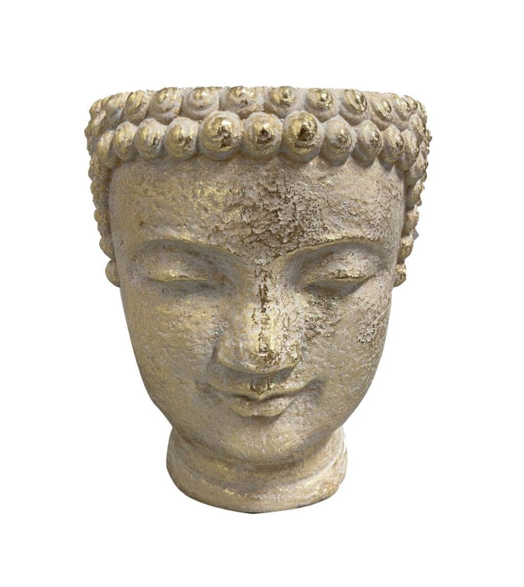 Testa Di Buddha Da Giardino Alta 35 Cm – Ornamento Zen VFM E-Store