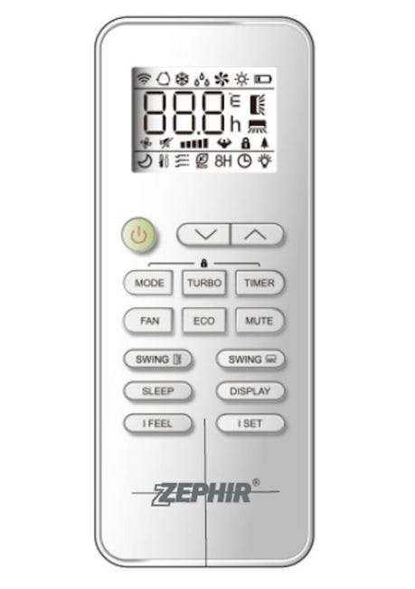 Condizionatore a muro multisplit ZEPHIR ZDUO9000+12000 BTU 18000 BTU classe  A++