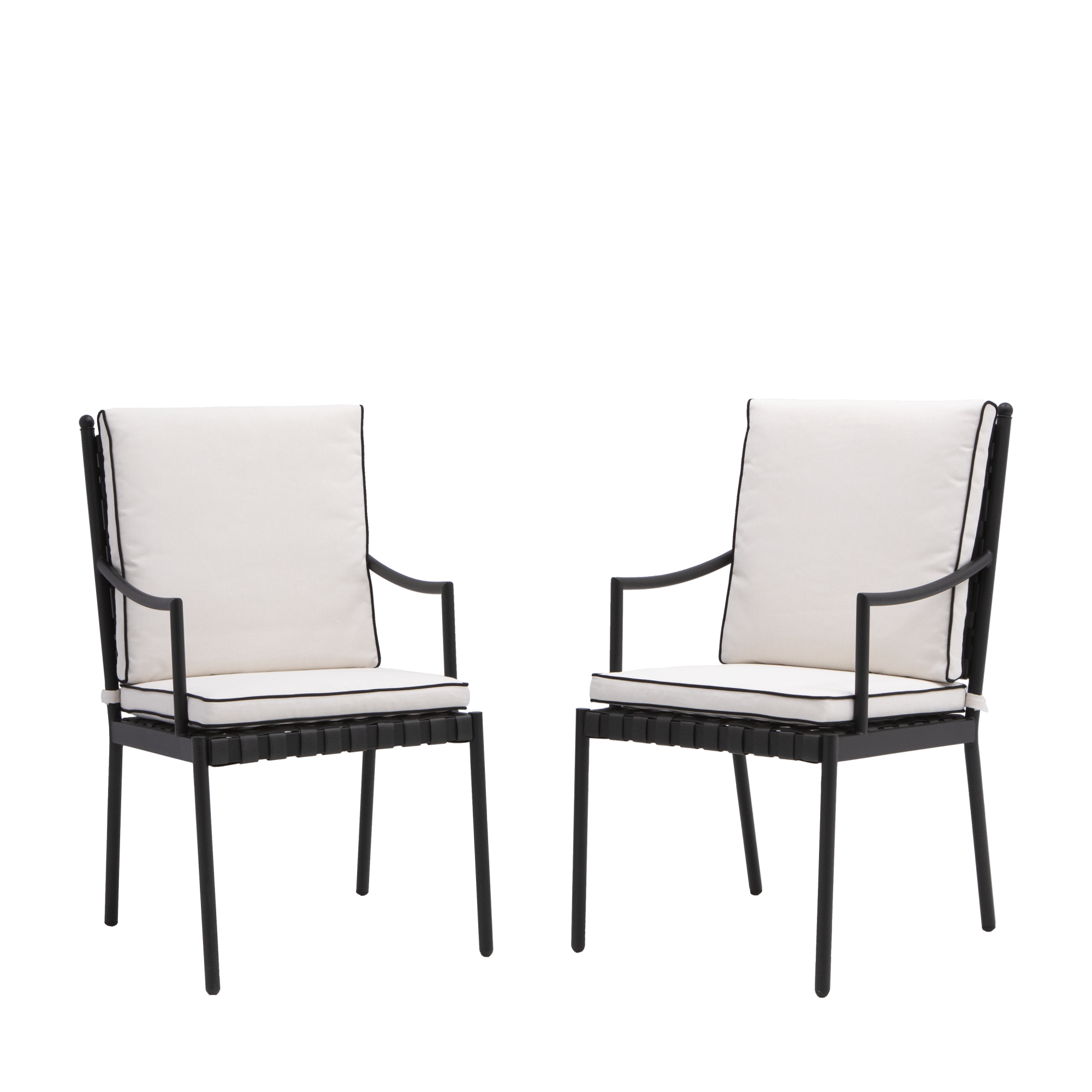 Set 2 Sedie Reclinabili Da Giardino Con Cuscino - Poltrone In Polyrattan Beige, Schienale Regolabile, Resistenti Alle Intemperie - Foto 6