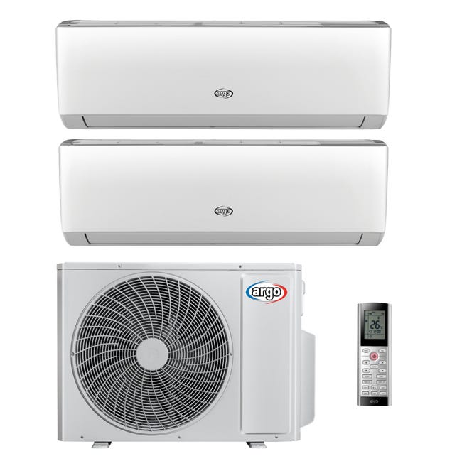 Condizionatore a muro multisplit ARGO ARGO DUAL 18 DCI R32 18000 BTU