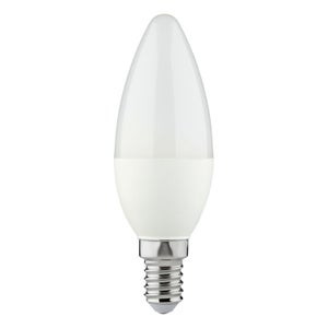 Lampadina LED, goccia, smerigliato, luce naturale, 5W=470LM (equiv 40 W),  240° , LEXMAN