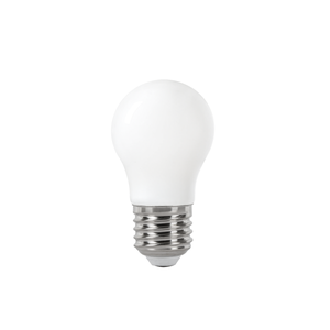 Lampadina LED, sferico, smerigliato, luce naturale, 3.4W=470LM (equiv 40 W),  320° , LEXMAN