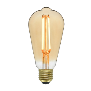 Lampadina LED, globo, ambrato, luce calda, 7.8W=806LM (equiv 60 W), 330° ,  LEXMAN
