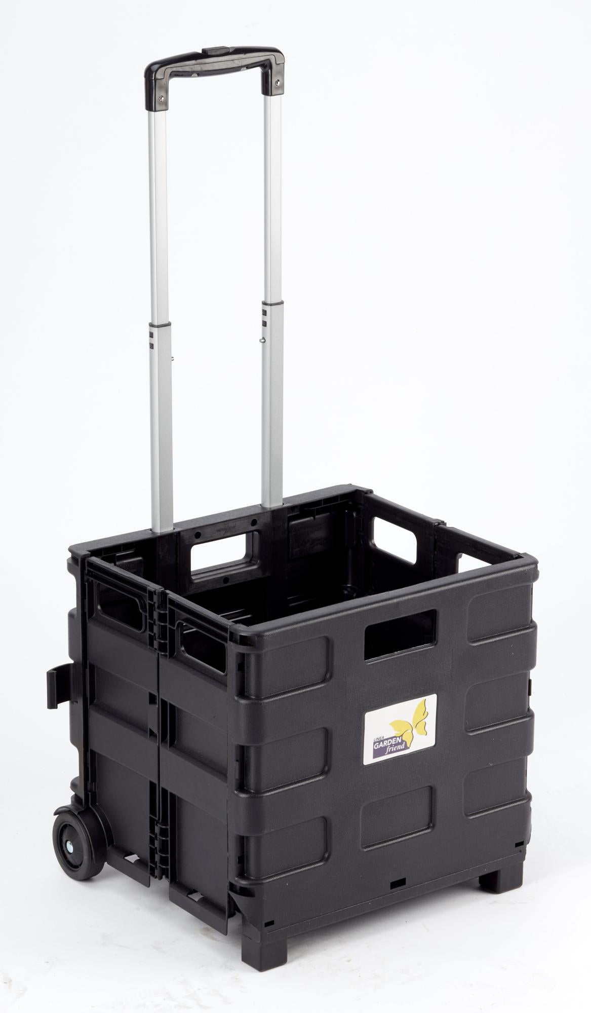 Kartell Carrello/tavolino pieghevole Gastone, nero | Finnish Design Shop