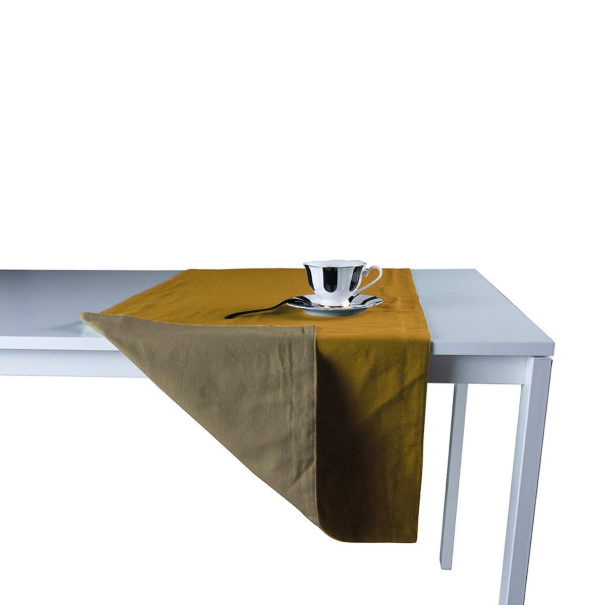 Runner Da Tavolo A Maglia – Tortora, 30 X 500 Cm, Lungo E Versatile