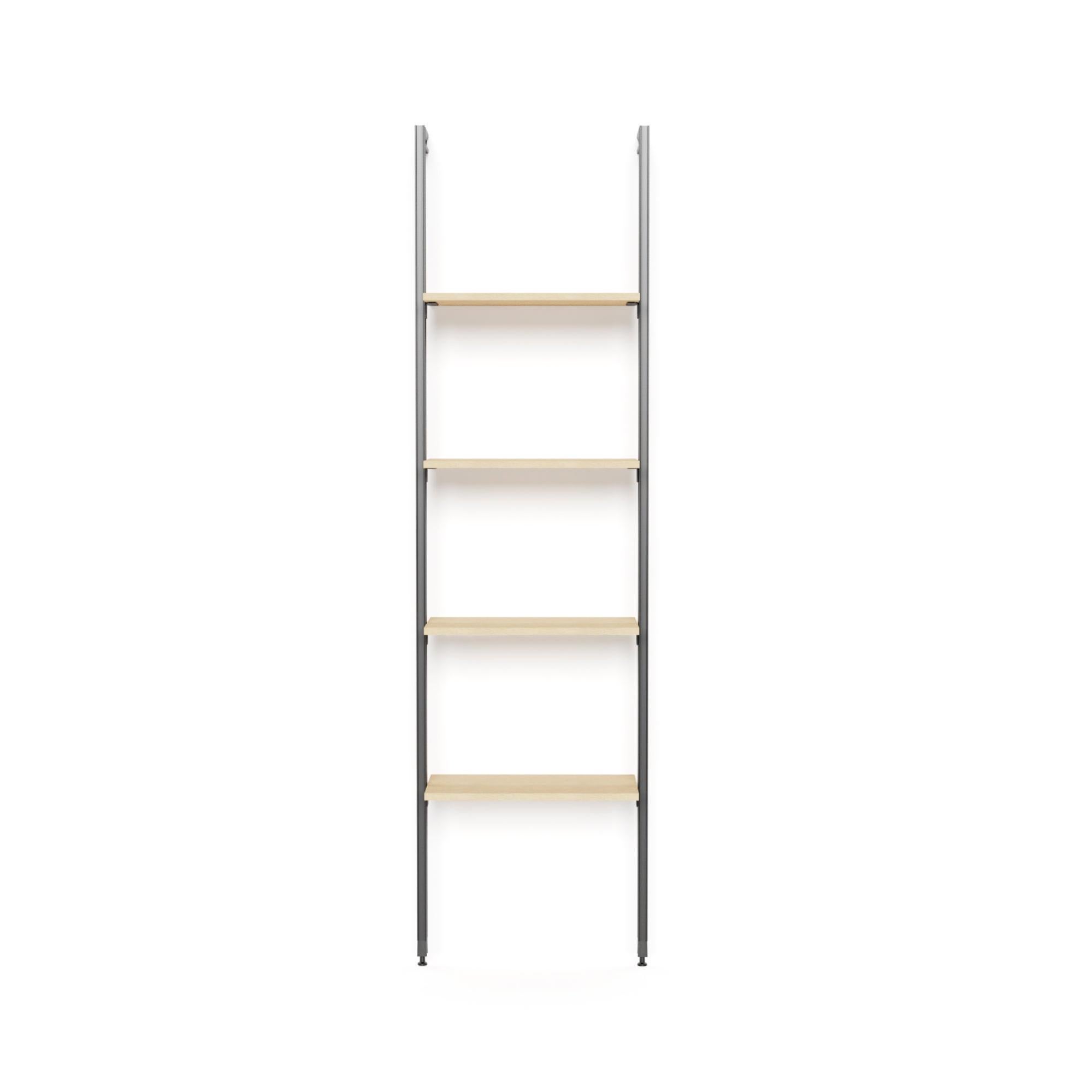 Scaffale Modulare 4 Cubi – Libreria Versatile 34x32x133 Cm Per Soggiorno E Cameretta