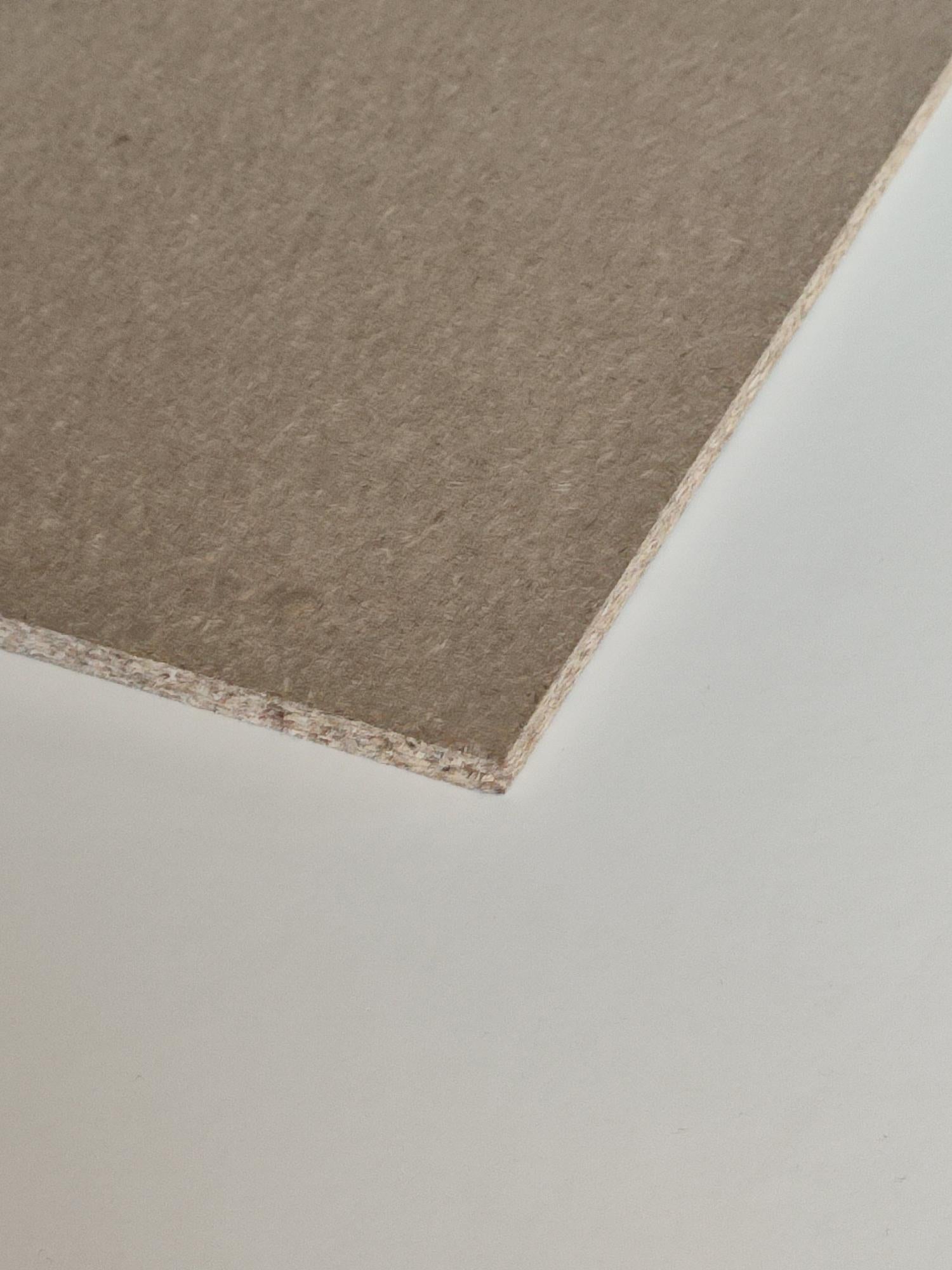 HOMESCAPES Cuscino In Pelle Color Crema E Marrone, 45 X 45 Cm, Con