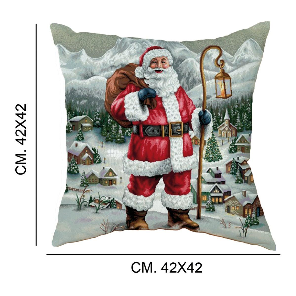 Kesote 4 Cuscini Natalizi per Divano, Federe Natalizie, Copricuscini Natalizi 45x45 cm per Letto, Divano, Camera da Letto, Soggiorno, Oro