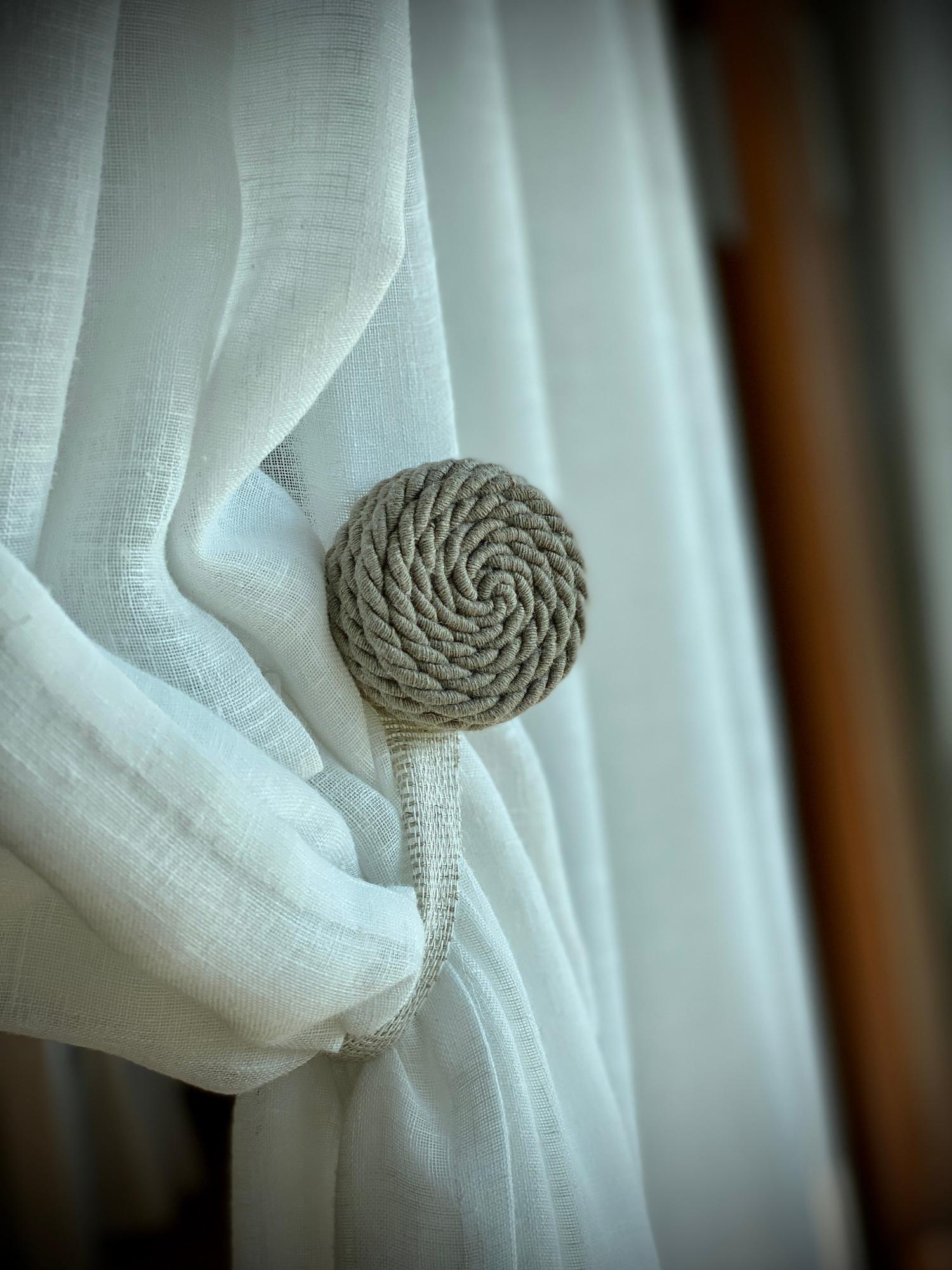 Ganci Magneti Per Tende Stile Floreale - 4 Pezzi Eleganti Con Fibbia A Fiori E Chiusura Magnetica Argento - Foto 8