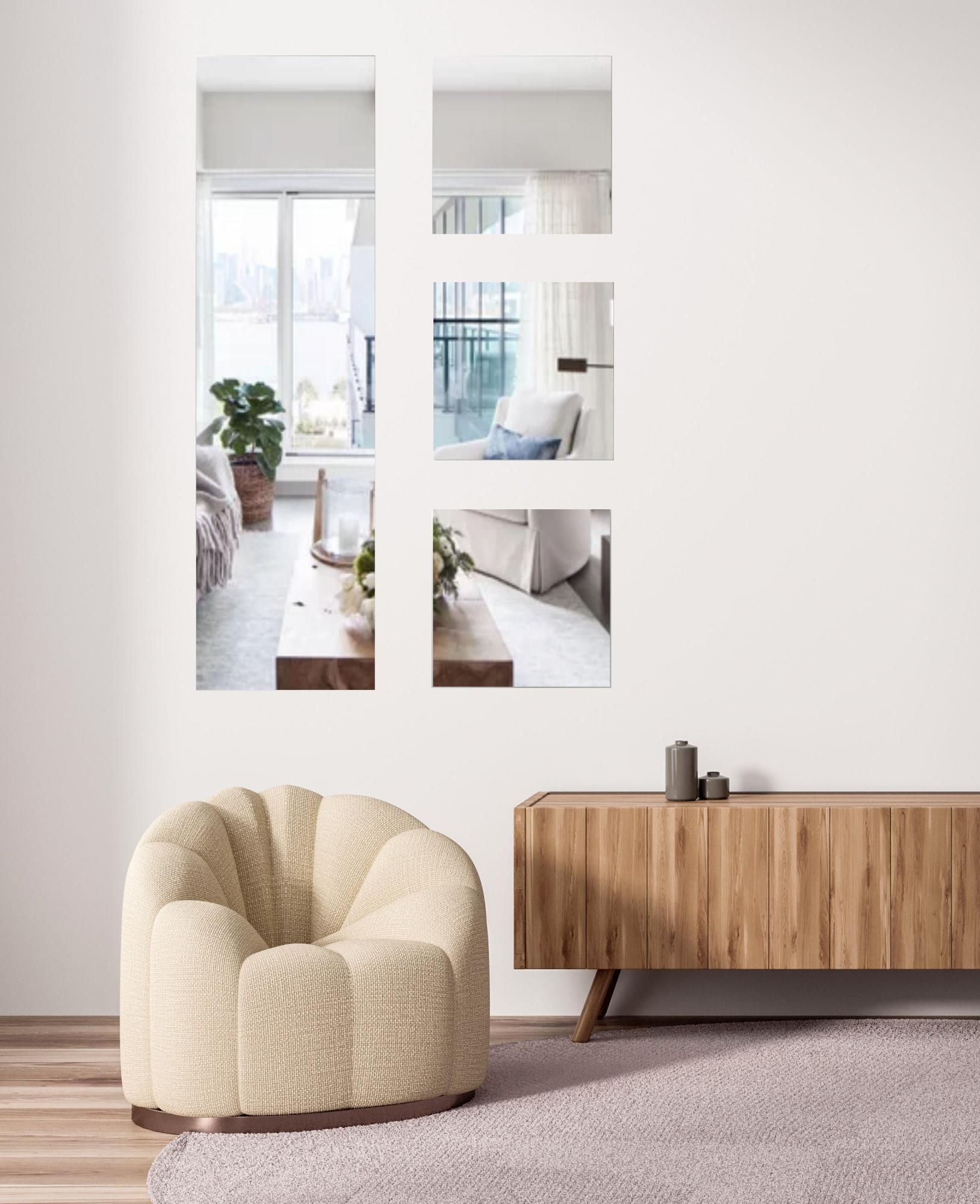 Specchio Con Cornice Da Parete E Da Terra Rettangolare Door Bianco 30 X 120 Cm Inspire 82143155