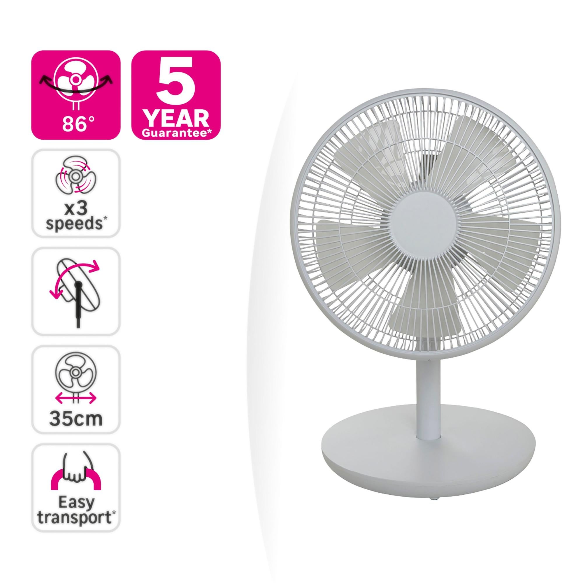 Ventilatore Da Scrivania Portatile, Ventilatore Da Scrivania Silenzioso E A Circolazione Daria Piccoli Ventilatori Usb Ricaricabili Da 2400 Mah Per La Casa E Lesterno 68663727