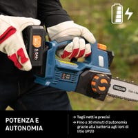 Lama Tosaerba 32 Cm Compatibile Con Sterwins 20V LM2-33P.1, Con Vite - Acciaio Temperato
