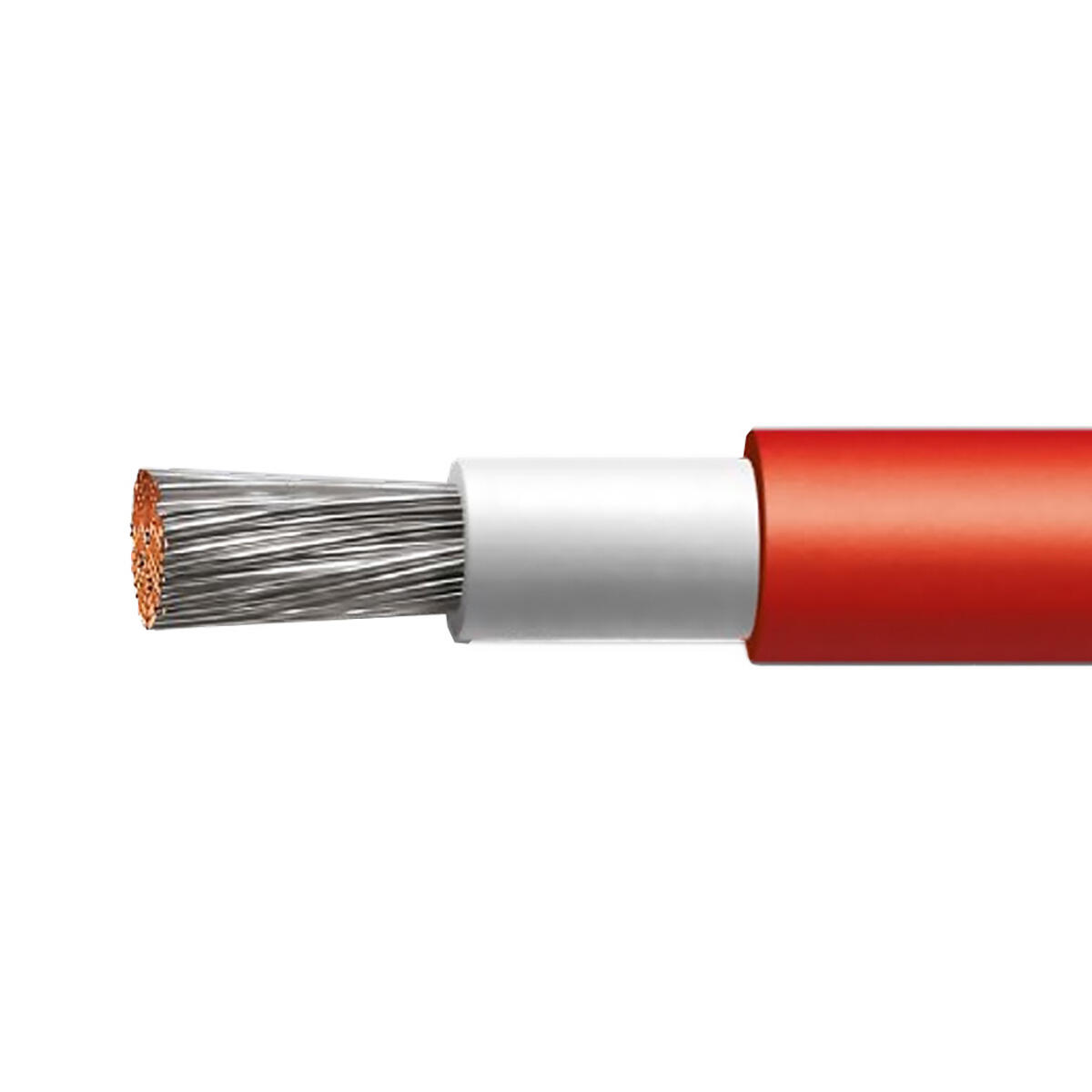 Cavo elettrico rosso citofonico 6 x 1 mm² 150 m ELECTRALINE Bobina