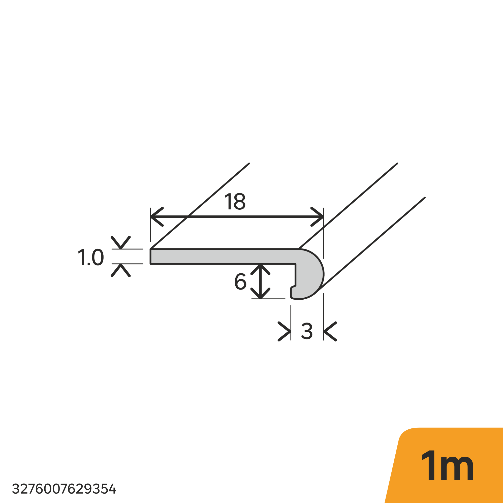 Profilo Angolare In Ottone 1000x20x20mm - Set Da 2 - Per Fai Da Te E Progetti Di Precisione - Foto 8