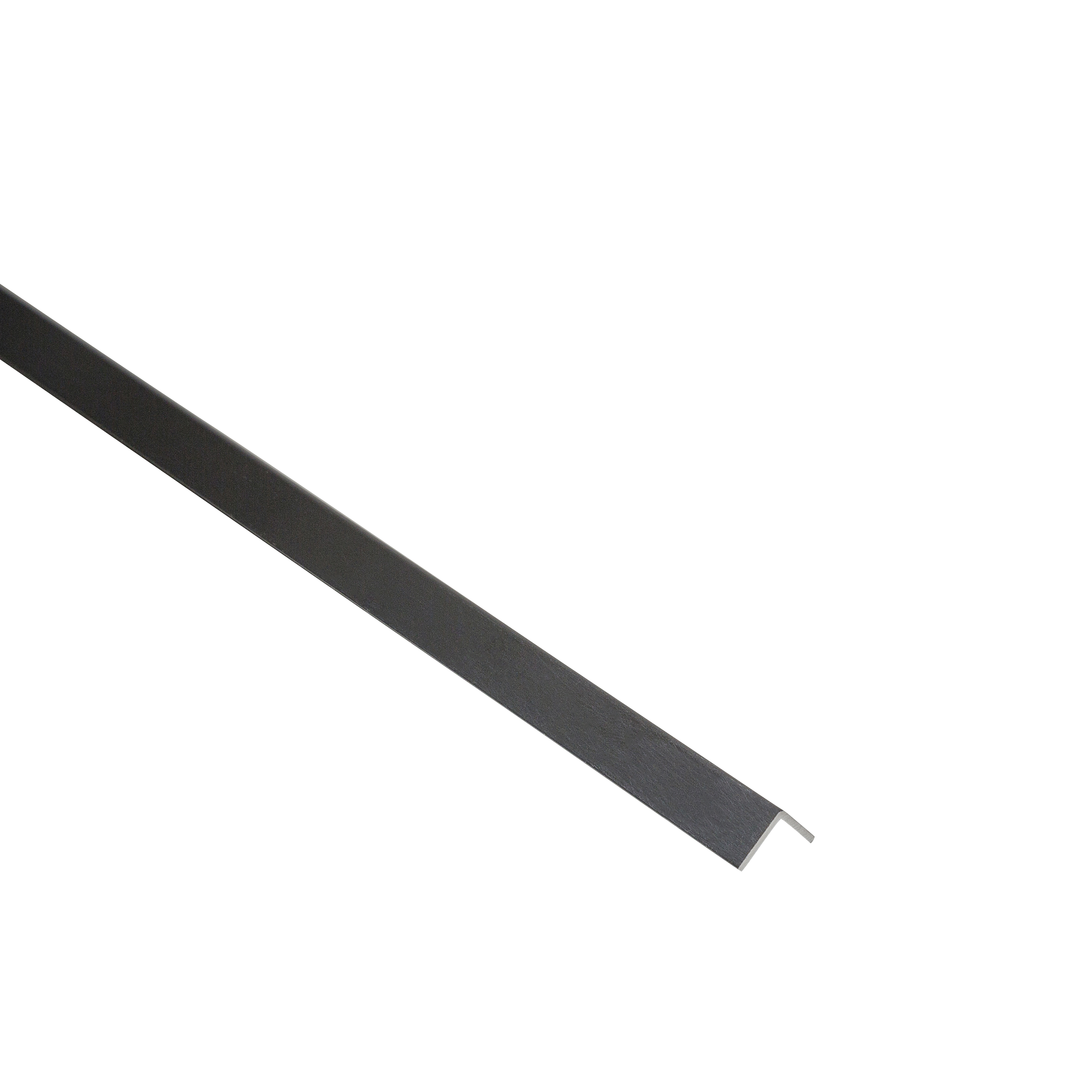 Profilo angolare simmetrico STANDERS in alluminio nero opaco L 1 m 10x10 mm