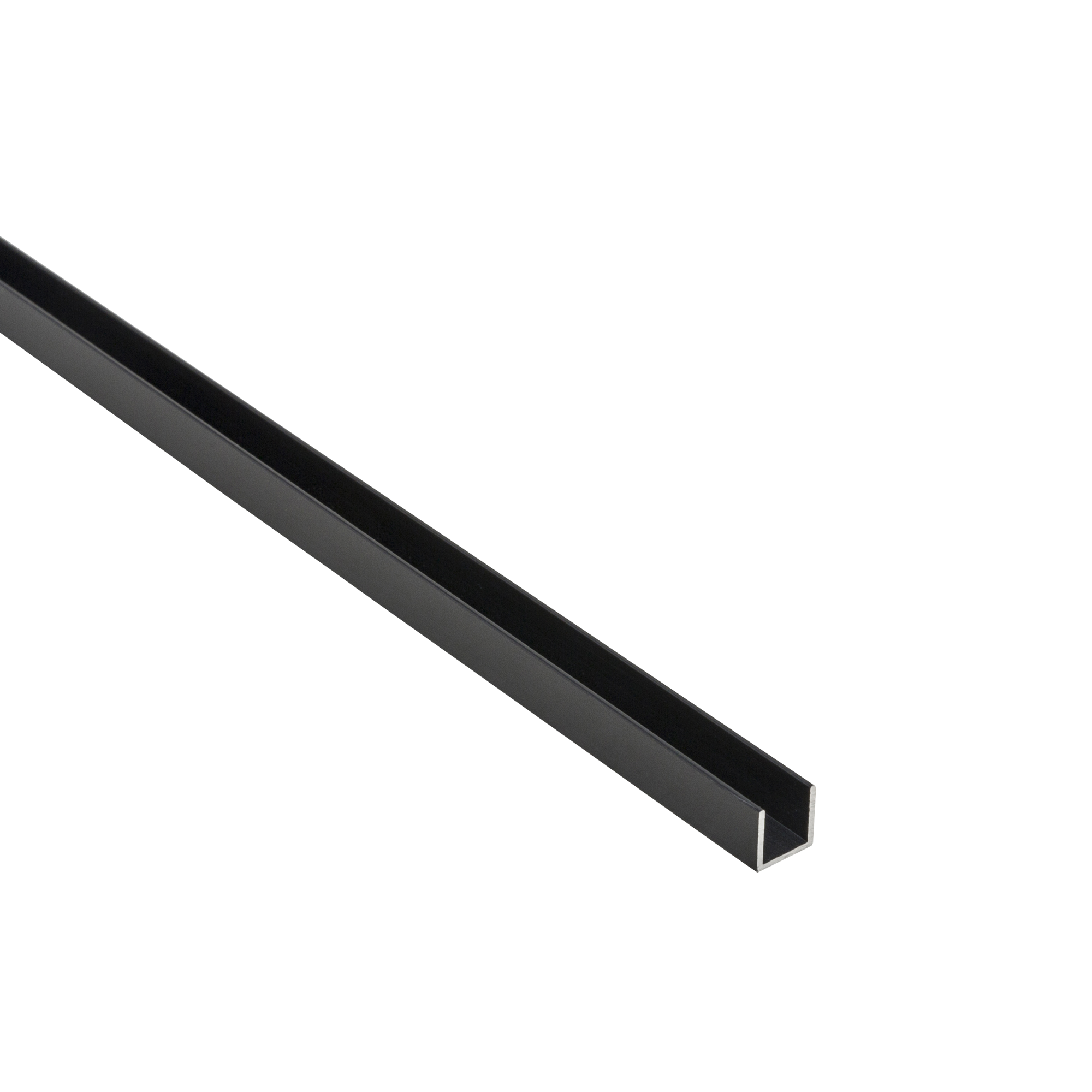 Profilo a u STANDERS in alluminio nero opaco L 1 m 10x10 mm | Leroy Merlin
