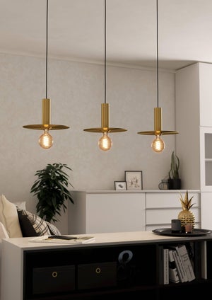 Lampadario led da soffitto super sottile con 6 luce a cerchi - Maka Store