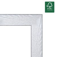 MG Design Cornice 35 X 100 Cm - Colore Nero, In Legno, Con Vetro - Foto 2