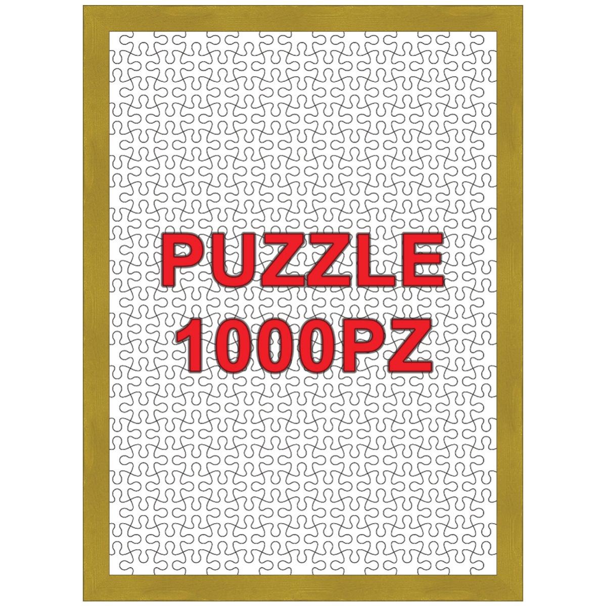 Cornice WallsThatSpeak Per Poster E Puzzle – 12x18 Pollici (30,5x45,7 Cm), Dorata, In Legno Composito Ecologico, Plexiglass