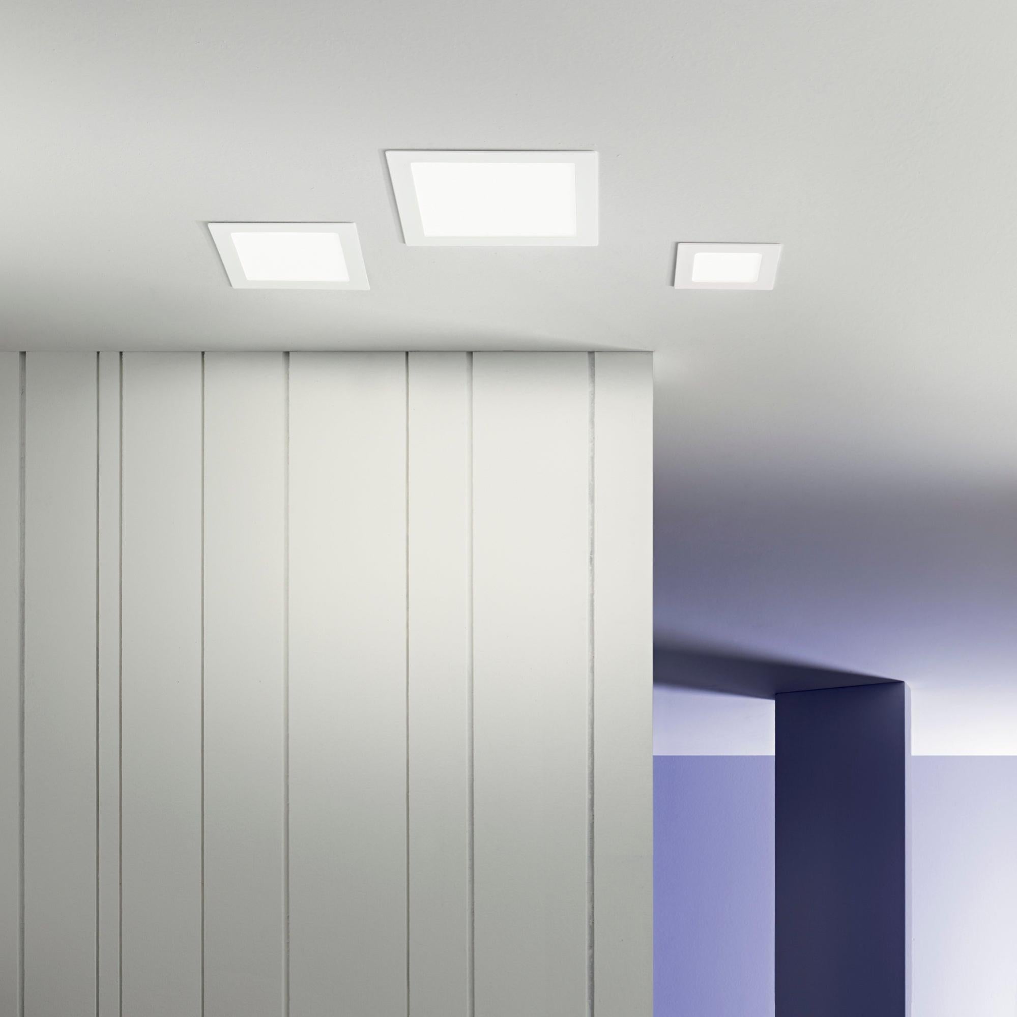 IC 24w BIANCO FREDDO FARETTO DA INCASSO LED SLIM