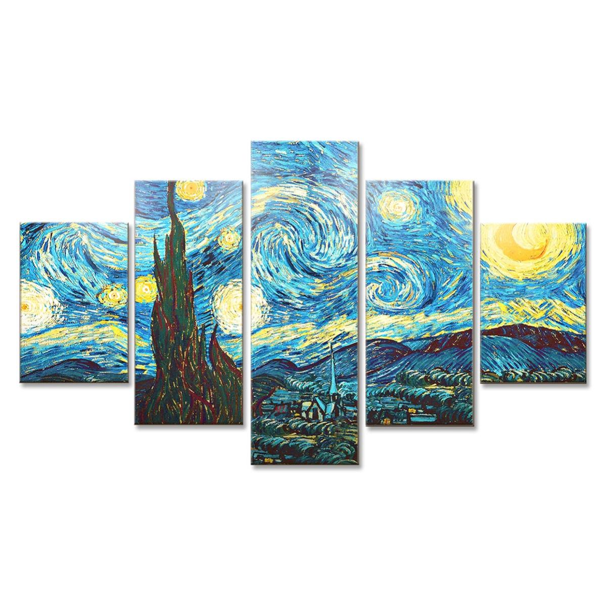 Puzzle Ravensburger Van Gogh Notte stellata sul Rodano 1000 pezzi - Art