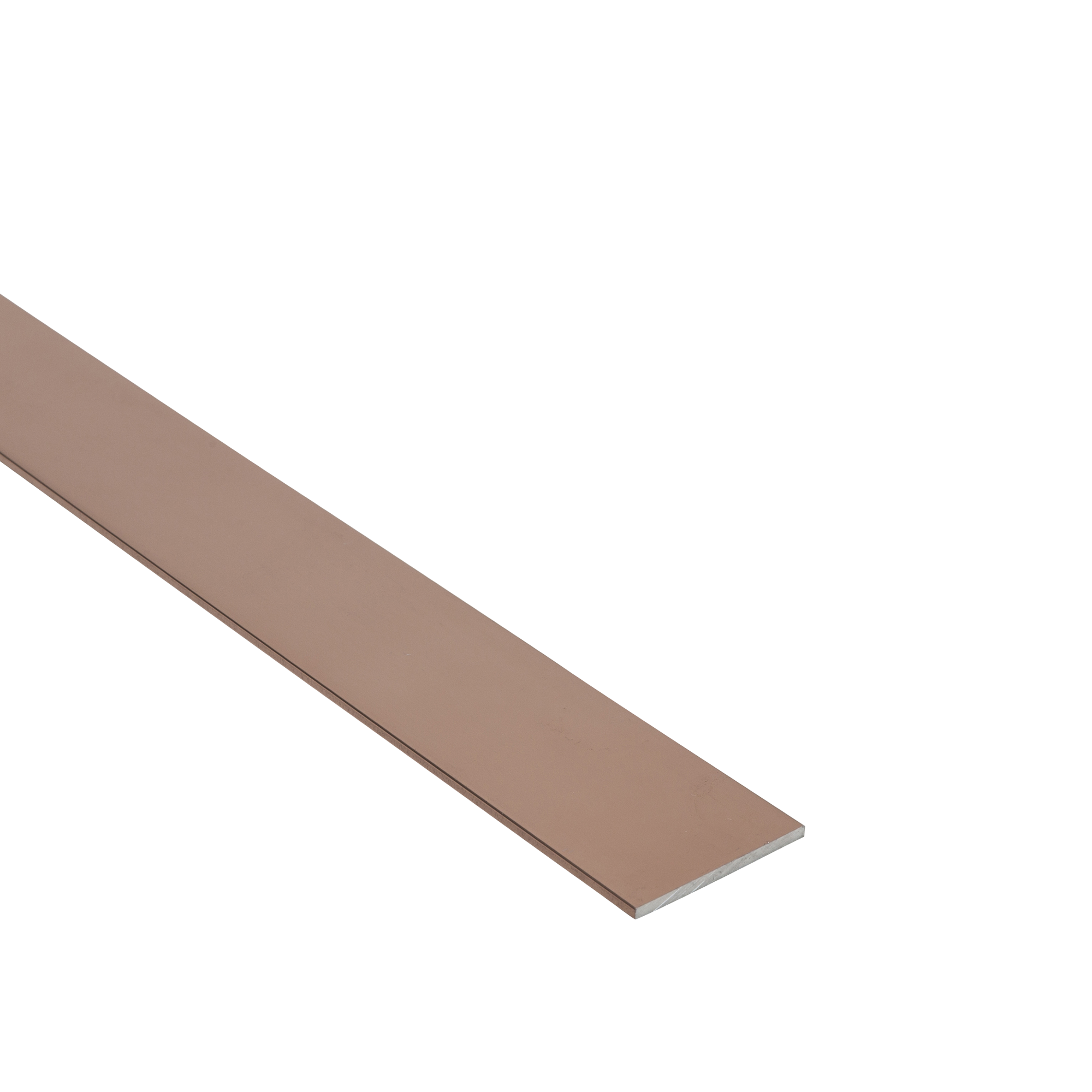 Profilo piatto STANDERS in alluminio rame opaco L 1 m 0x30 mm | Leroy ...